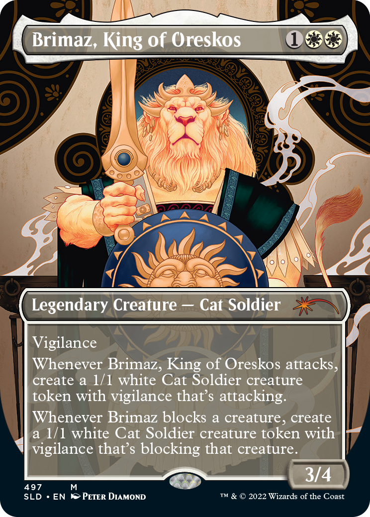 Brimaz, King of Oreskos (Borderless) [Secret Lair Drop Series] | Gear Gaming Bentonville