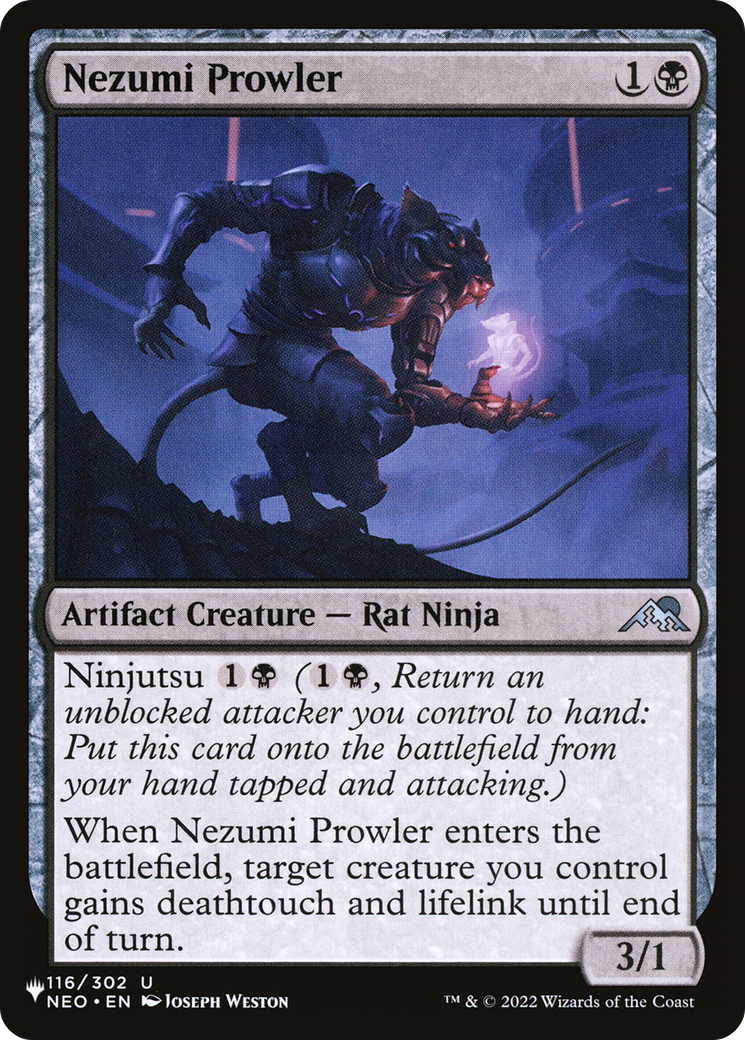 Nezumi Prowler [The List Reprints] | Gear Gaming Bentonville