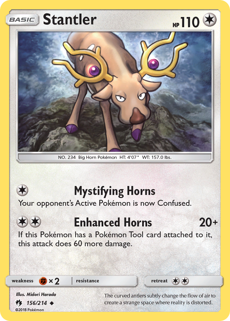 Stantler (156/214) [Sun & Moon: Lost Thunder] | Gear Gaming Bentonville