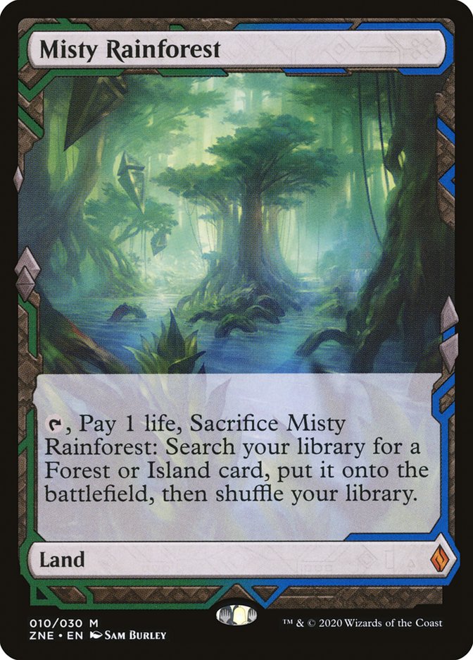 Misty Rainforest (Expeditions) [Zendikar Rising Expeditions] | Gear Gaming Bentonville