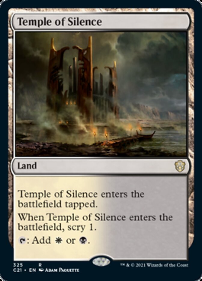 Temple of Silence [Commander 2021] | Gear Gaming Bentonville