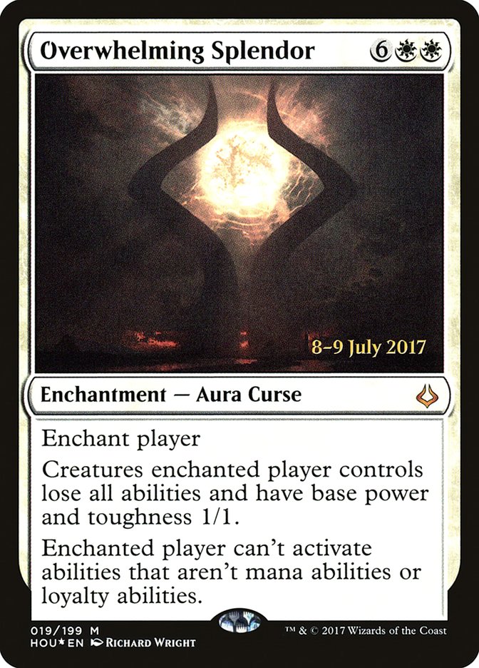 Overwhelming Splendor [Hour of Devastation Prerelease Promos] | Gear Gaming Bentonville