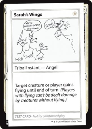 Sarah's Wings (2021 Edition) [Mystery Booster Playtest Cards] | Gear Gaming Bentonville