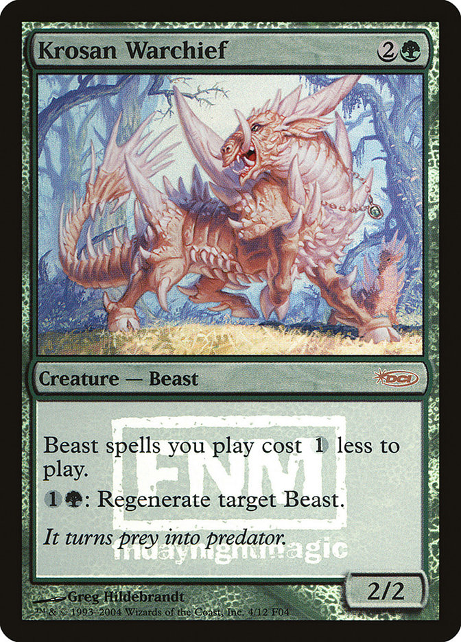 Krosan Warchief [Friday Night Magic 2004] | Gear Gaming Bentonville