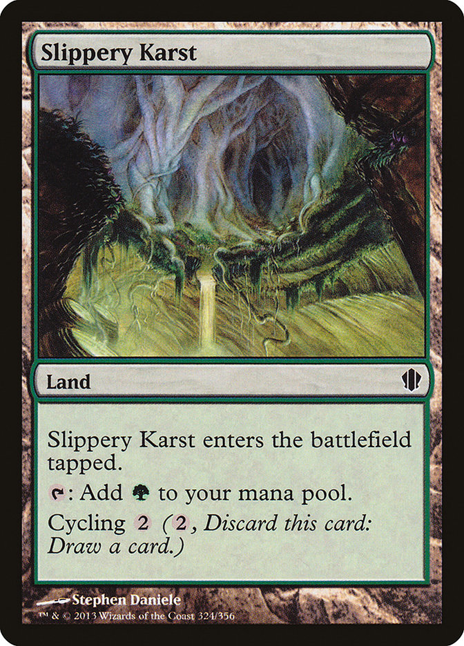 Slippery Karst [Commander 2013] | Gear Gaming Bentonville