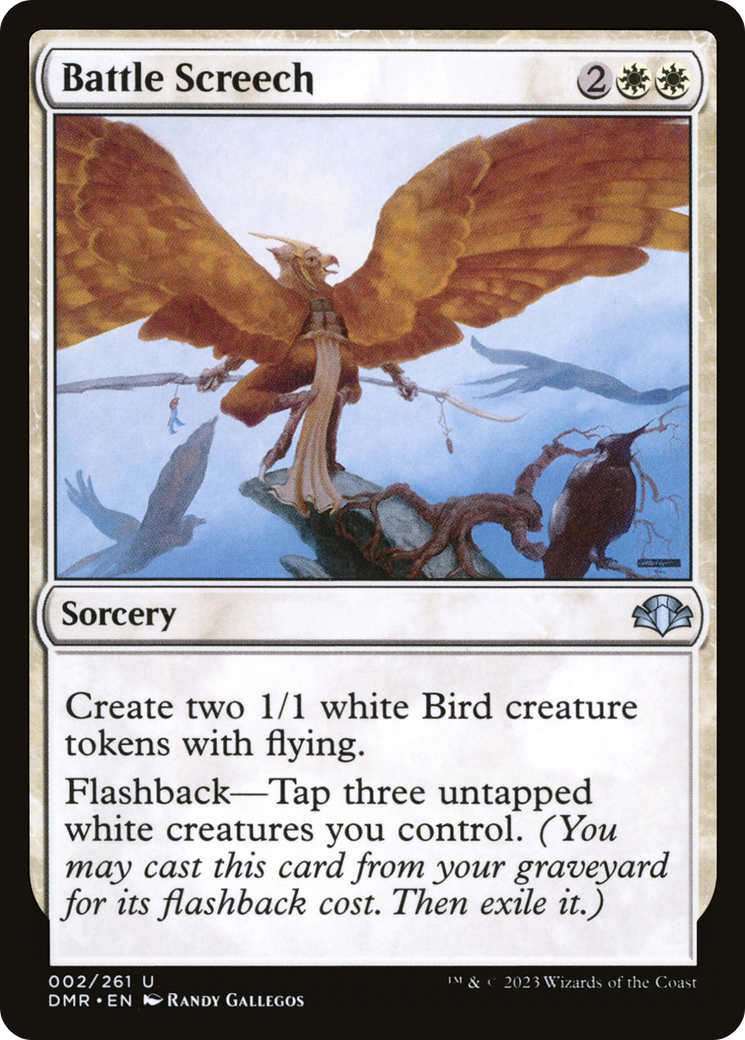 Battle Screech [Dominaria Remastered] | Gear Gaming Bentonville
