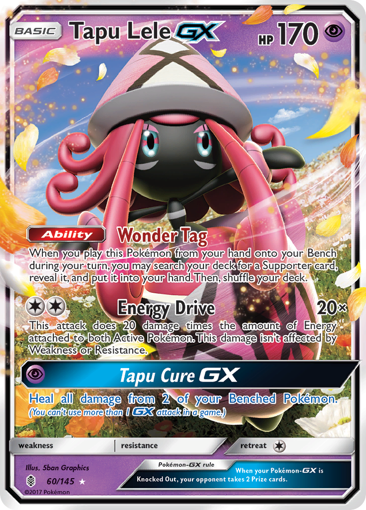 Tapu Lele GX (60/145) [Sun & Moon: Guardians Rising] | Gear Gaming Bentonville
