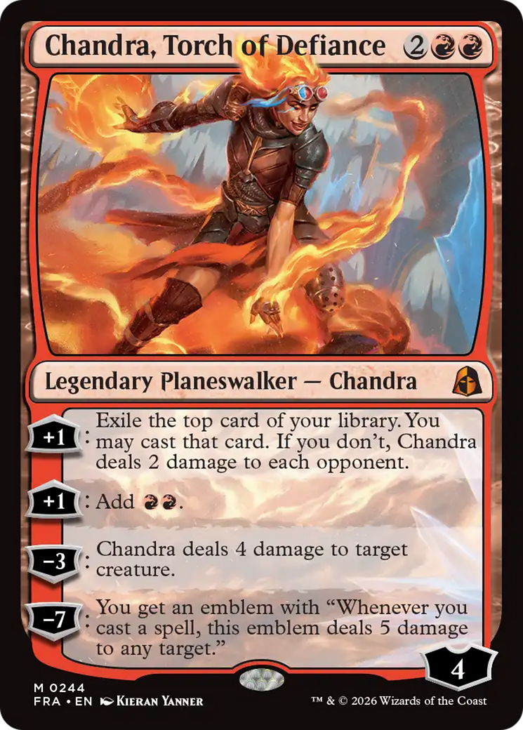 Chandra, Torch of Defiance [Reality Fracture] | Gear Gaming Bentonville