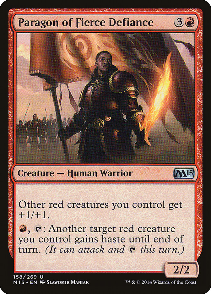 Paragon of Fierce Defiance [Magic 2015] | Gear Gaming Bentonville
