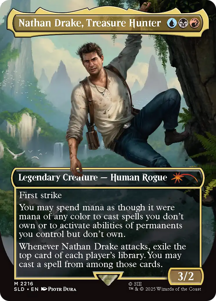Nathan Drake, Treasure Hunter [Secret Lair Drop Series] | Gear Gaming Bentonville
