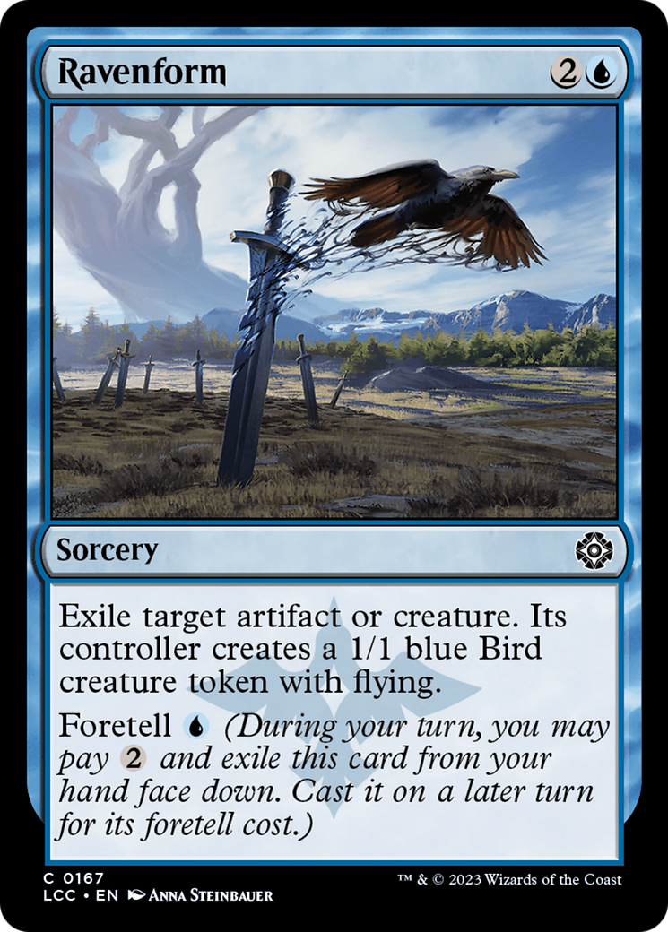 Ravenform [The Lost Caverns of Ixalan Commander] | Gear Gaming Bentonville