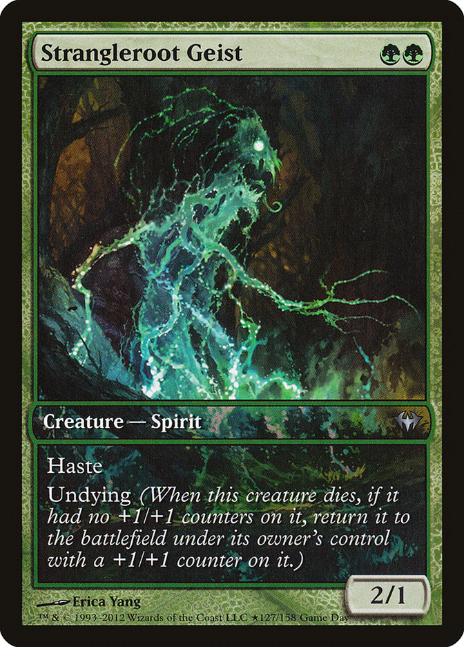Strangleroot Geist (Game Day) [Dark Ascension Promos] | Gear Gaming Bentonville
