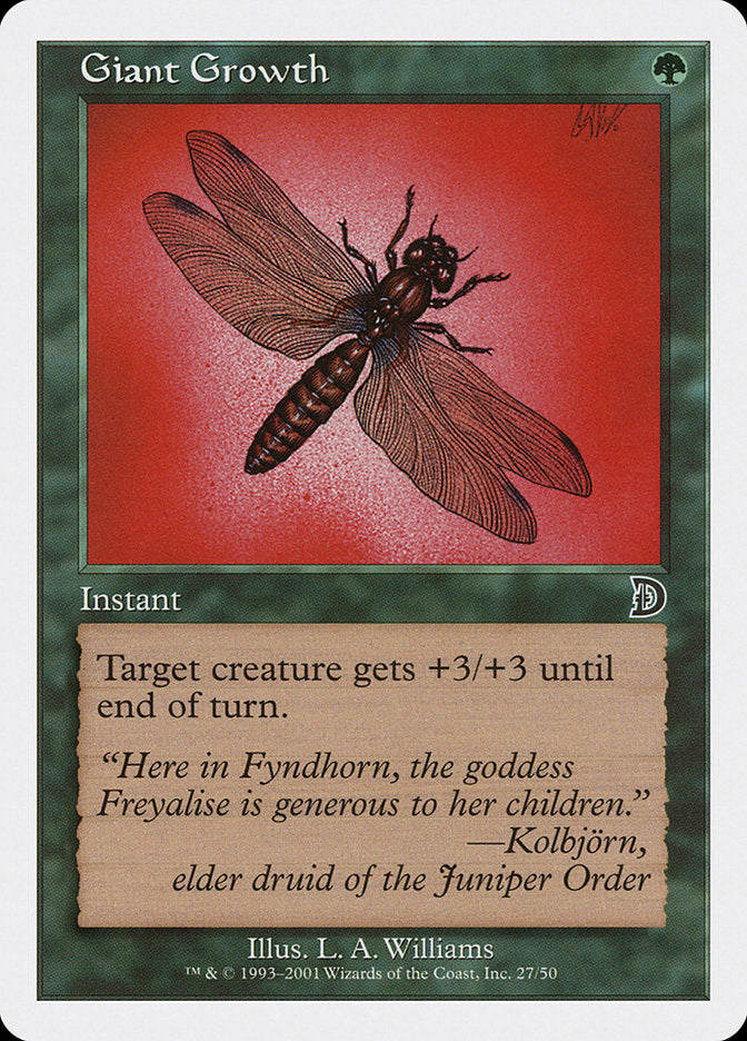 Giant Growth [Deckmasters] | Gear Gaming Bentonville