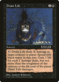 Drain Life (Oversized) [Oversize Cards] | Gear Gaming Bentonville