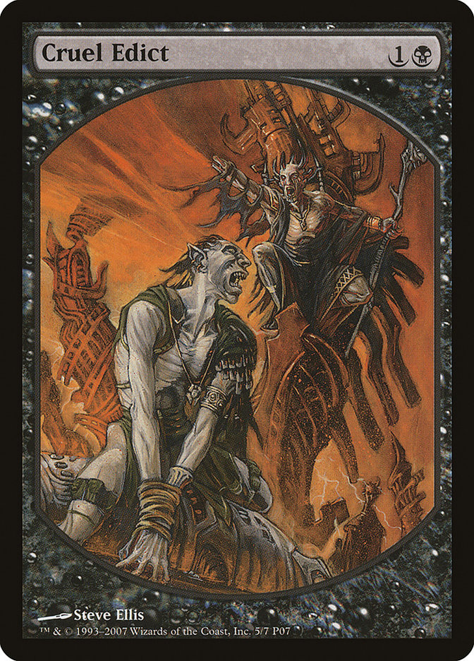 Cruel Edict [Magic Player Rewards 2007] | Gear Gaming Bentonville