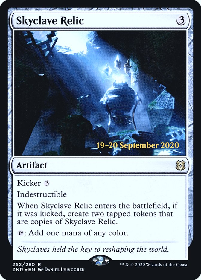 Skyclave Relic [Zendikar Rising Prerelease Promos] | Gear Gaming Bentonville