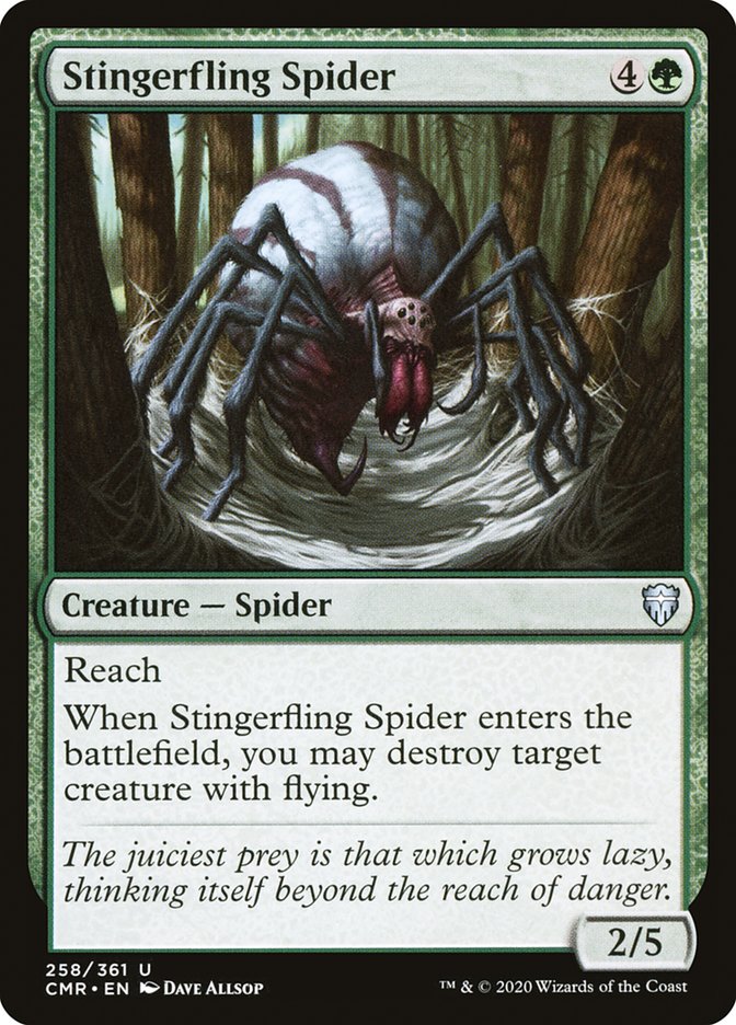 Stingerfling Spider [Commander Legends] | Gear Gaming Bentonville