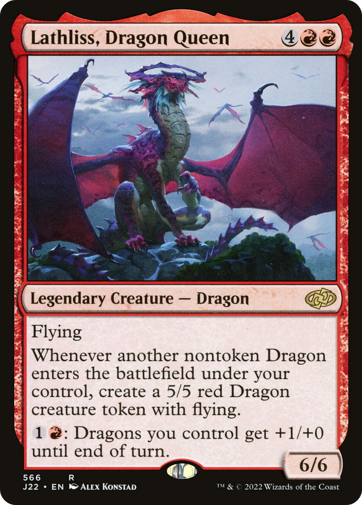 Lathliss, Dragon Queen [Jumpstart 2022] | Gear Gaming Bentonville