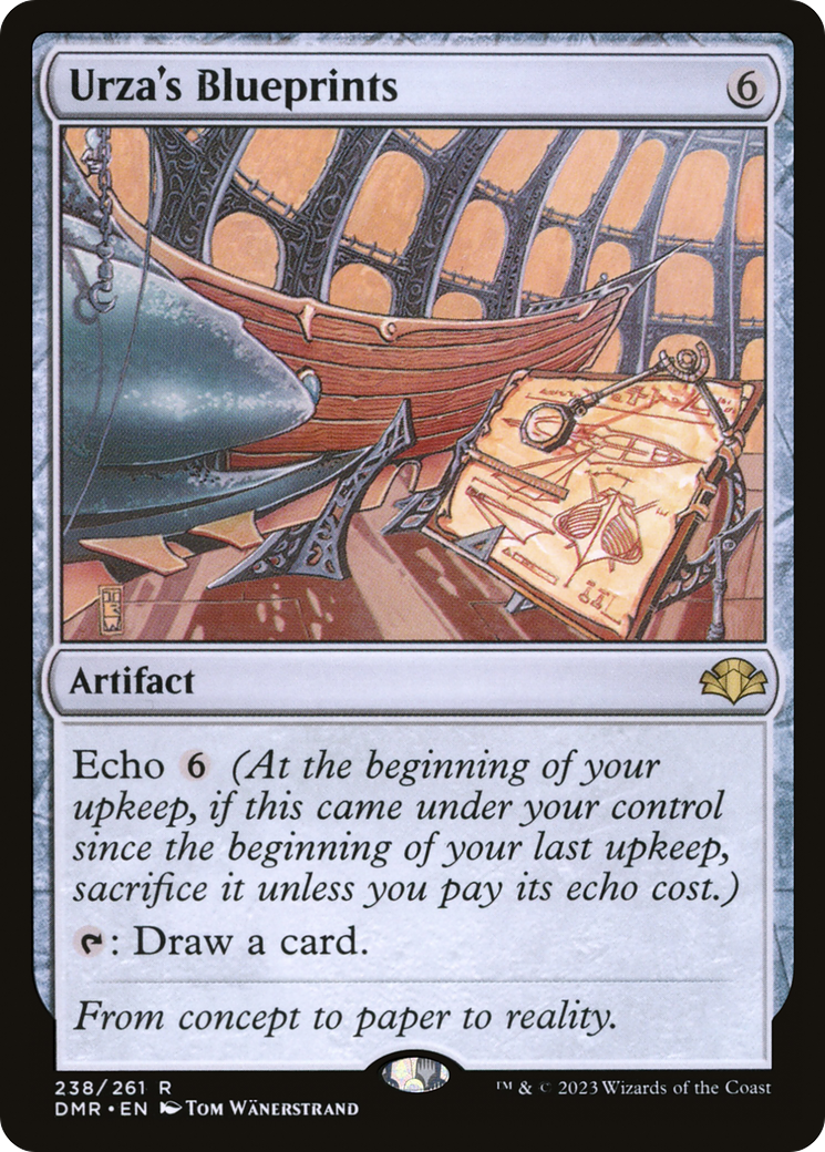 Urza's Blueprints [Dominaria Remastered] | Gear Gaming Bentonville
