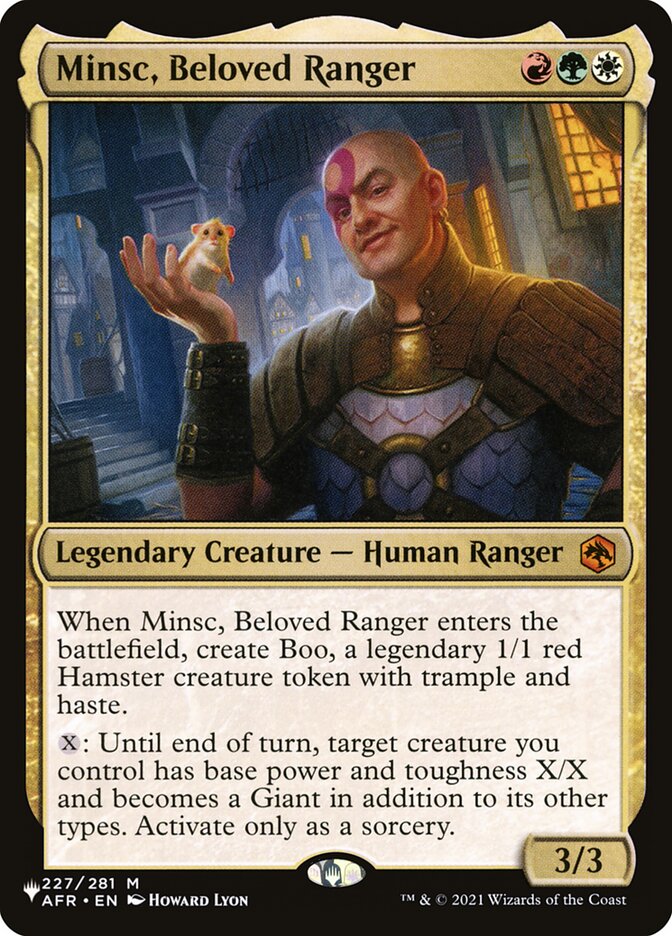 Minsc, Beloved Ranger [The List] | Gear Gaming Bentonville