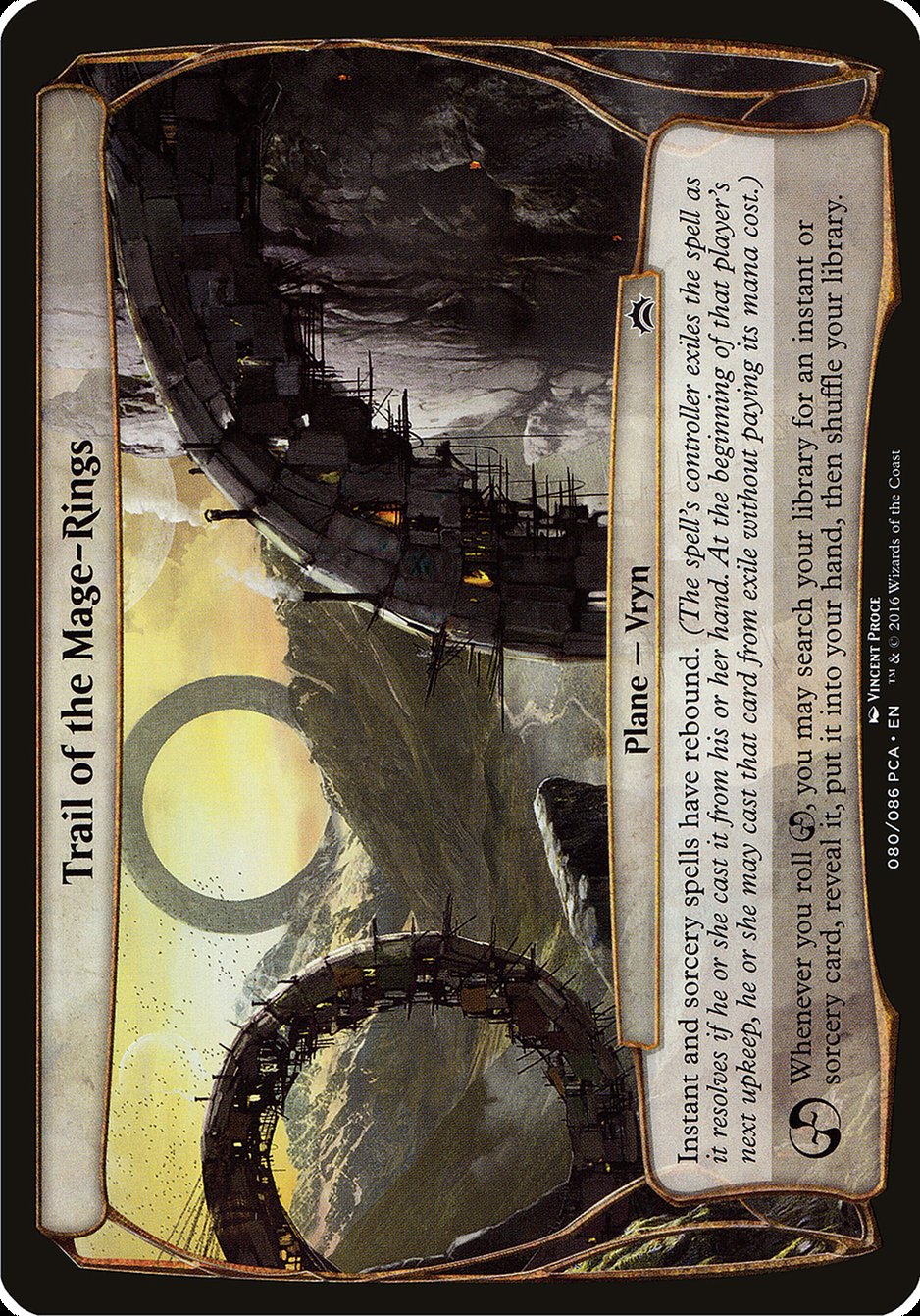 Trail of the Mage-Rings (Planes) [Planechase Anthology Planes] | Gear Gaming Bentonville