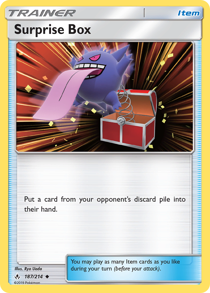 Surprise Box (187/214) [Sun & Moon: Unbroken Bonds] | Gear Gaming Bentonville