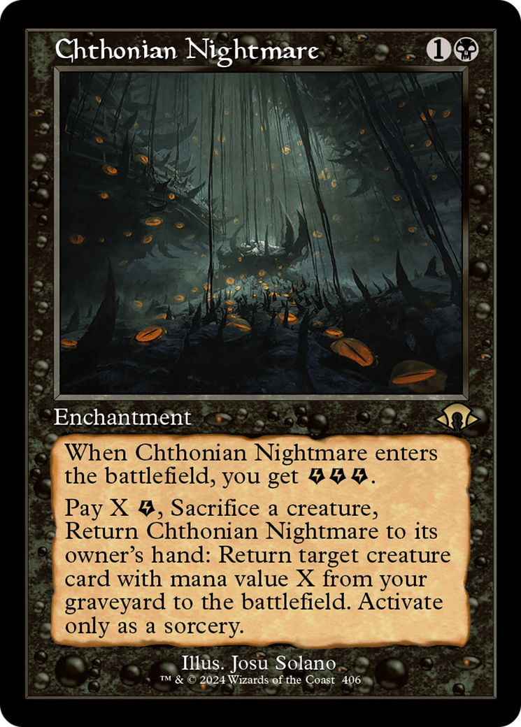 Chthonian Nightmare (Retro) [Modern Horizons 3] | Gear Gaming Bentonville