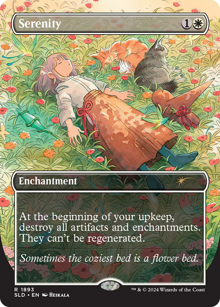 Serenity (Rainbow Foil) [Secret Lair Drop Series] | Gear Gaming Bentonville