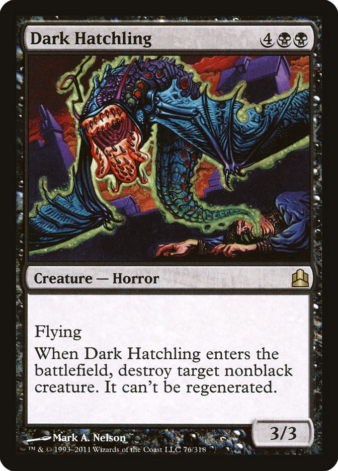 Dark Hatchling [Commander 2011] | Gear Gaming Bentonville