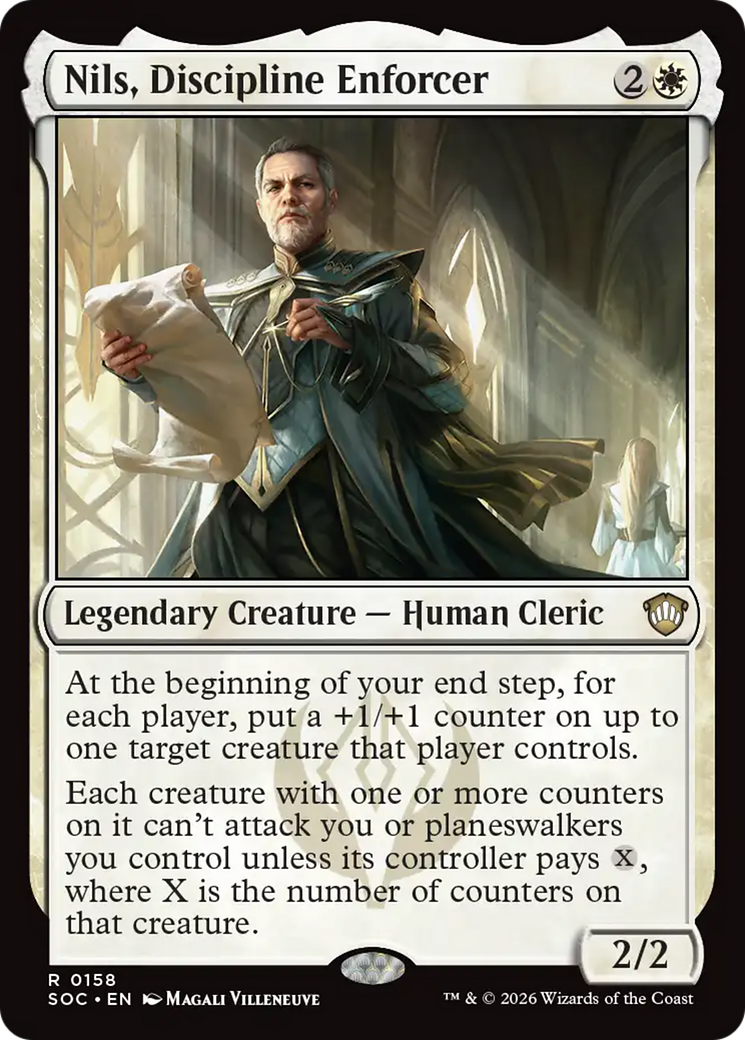 Nils, Discipline Enforcer [Secrets of Strixhaven Commander] | Gear Gaming Bentonville