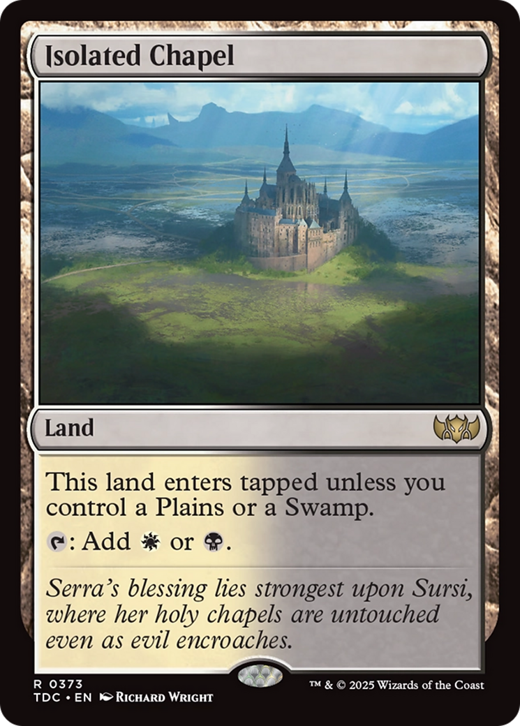 Isolated Chapel [Tarkir: Dragonstorm Commander] | Gear Gaming Bentonville