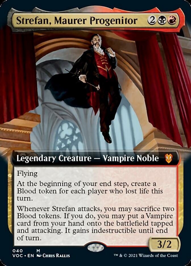 Strefan, Maurer Progenitor (Extended Art) [Innistrad: Crimson Vow Commander] | Gear Gaming Bentonville
