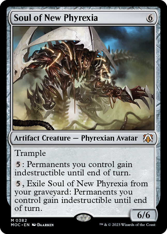 Soul of New Phyrexia [March of the Machine Commander] | Gear Gaming Bentonville