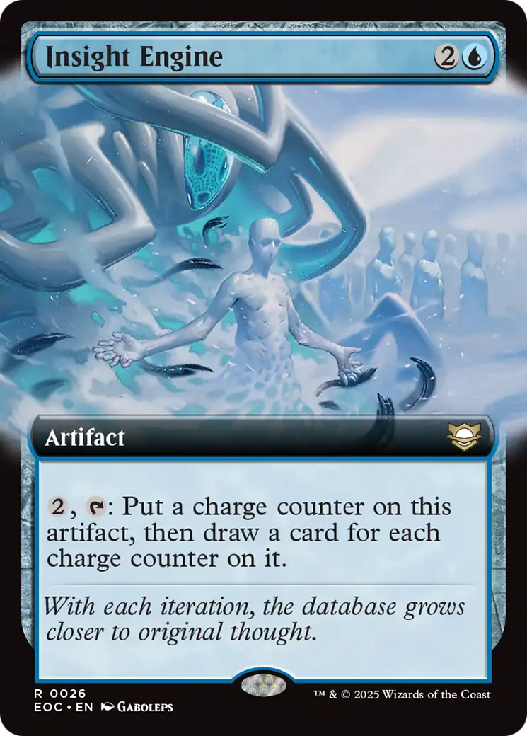 Insight Engine (Extended Art) [Edge of Eternities Commander] | Gear Gaming Bentonville