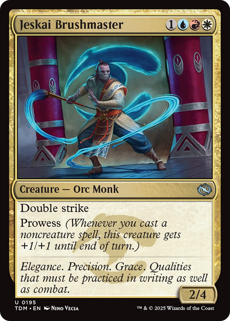 Jeskai Brushmaster [Tarkir: Dragonstorm] | Gear Gaming Bentonville