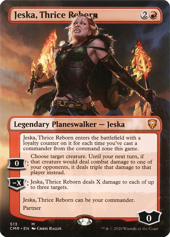 Jeska, Thrice Reborn (Borderless) [Commander Legends] | Gear Gaming Bentonville