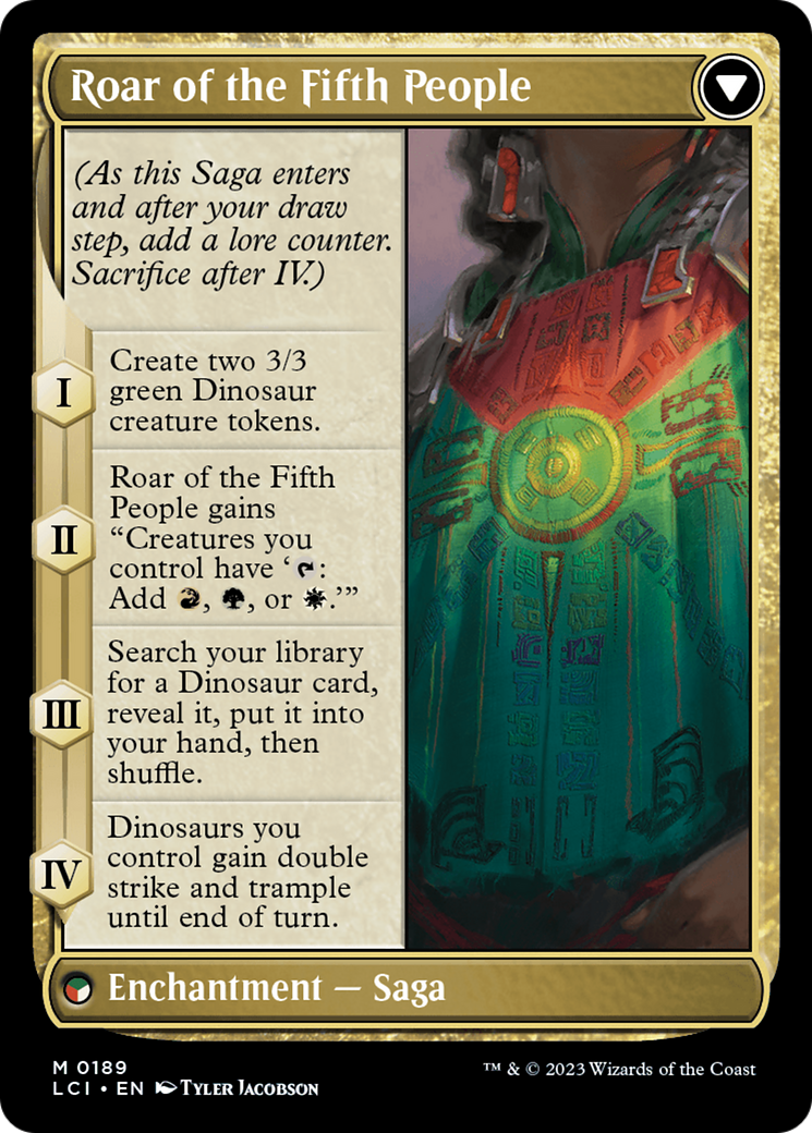 Huatli, Poet of Unity // Roar of the Fifth People [The Lost Caverns of Ixalan] | Gear Gaming Bentonville