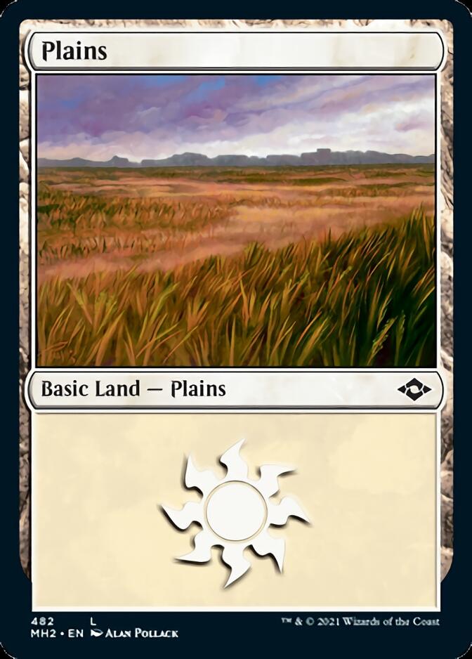 Plains (482) (Foil Etched) [Modern Horizons 2] | Gear Gaming Bentonville