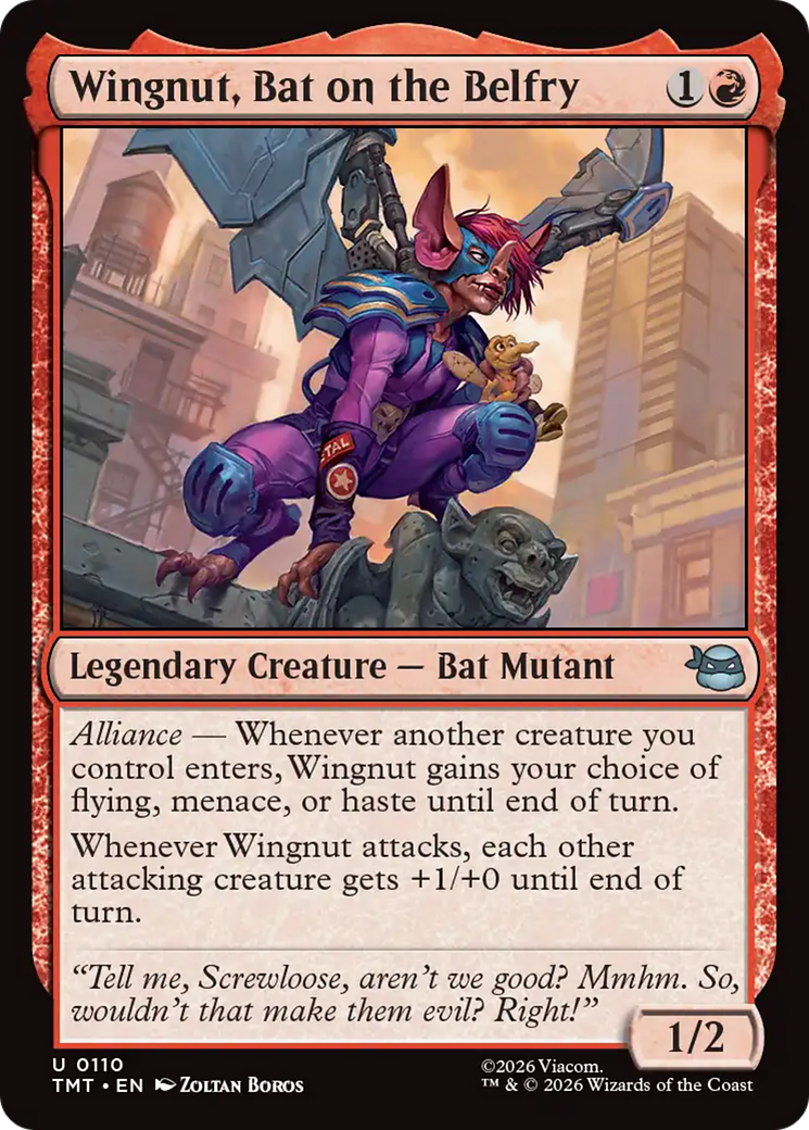 Wingnut, Bat on the Belfry [Teenage Mutant Ninja Turtles] | Gear Gaming Bentonville
