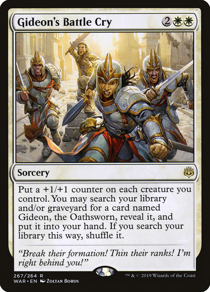 Gideon's Battle Cry [War of the Spark] | Gear Gaming Bentonville
