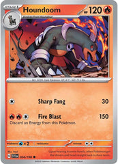 Houndoom (034/198) [Scarlet & Violet: Base Set] | Gear Gaming Bentonville