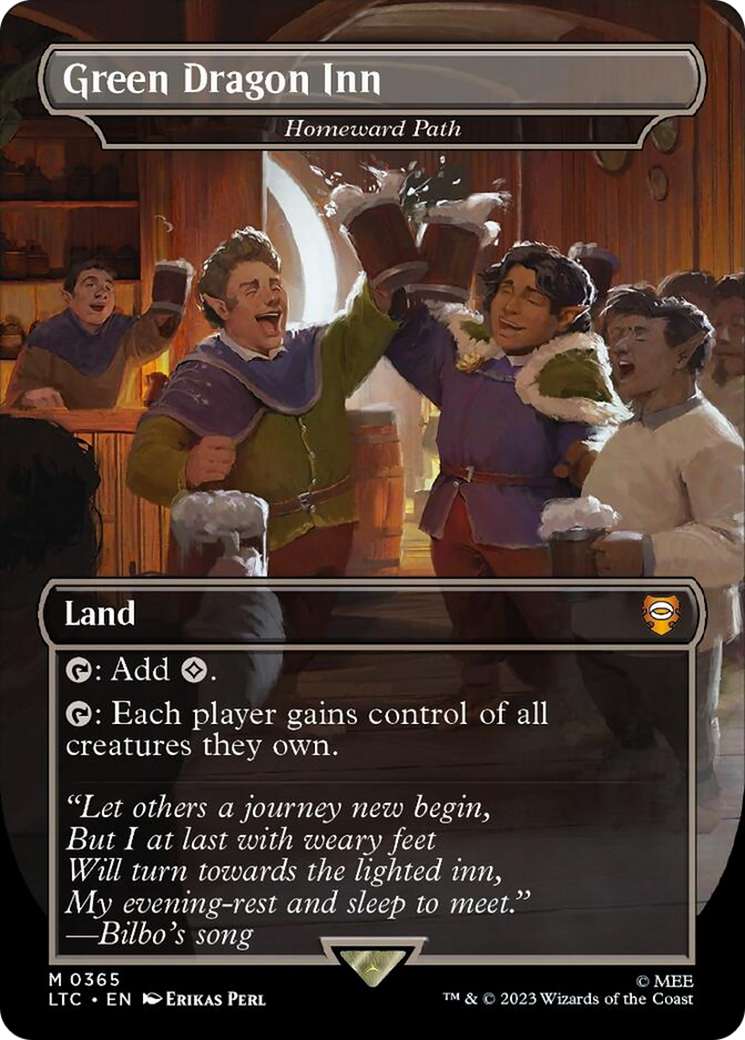 Green Dragon Inn - Homeward Path [The Lord of the Rings: Tales of Middle-Earth Commander] | Gear Gaming Bentonville