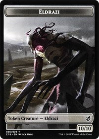Eldrazi // Egg Double-Sided Token [Commander 2019 Tokens] | Gear Gaming Bentonville