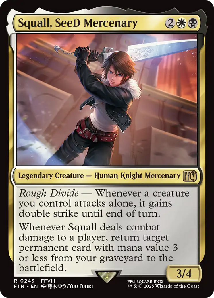 Squall, SeeD Mercenary [FINAL FANTASY] | Gear Gaming Bentonville