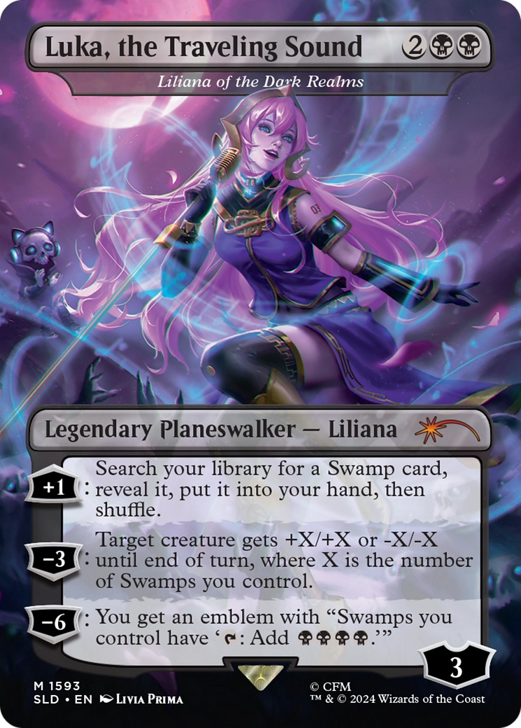 Luka, the Traveling Sound - Liliana of the Dark Realms [Secret Lair Drop Series] | Gear Gaming Bentonville