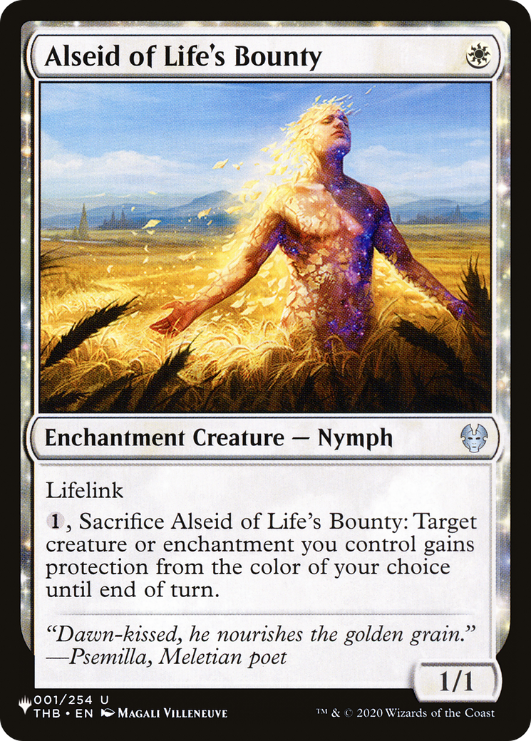 Alseid of Life's Bounty [The List Reprints] | Gear Gaming Bentonville