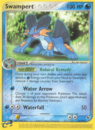 Swampert (23/109) [EX: Ruby & Sapphire] | Gear Gaming Bentonville