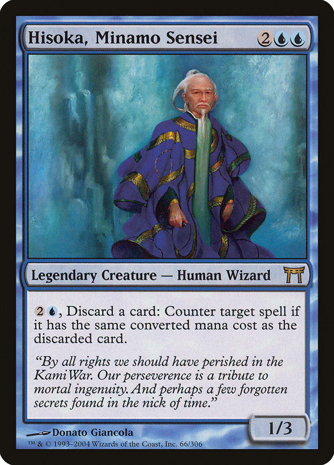 Hisoka, Minamo Sensei [Champions of Kamigawa] | Gear Gaming Bentonville