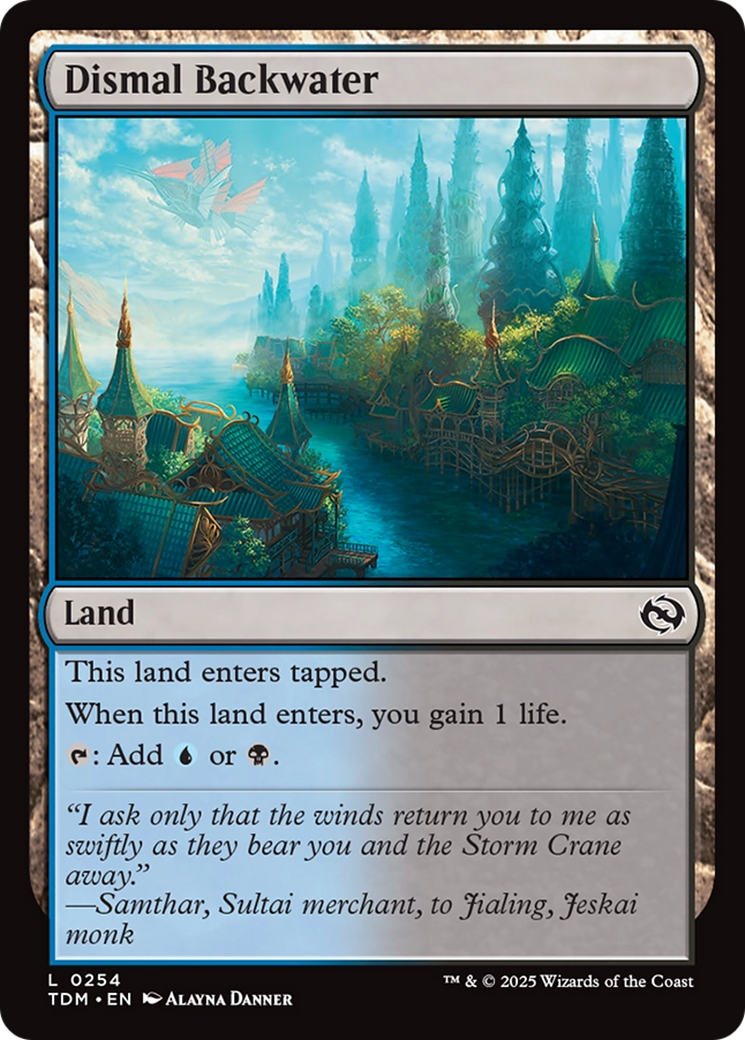 Dismal Backwater [Tarkir: Dragonstorm] | Gear Gaming Bentonville