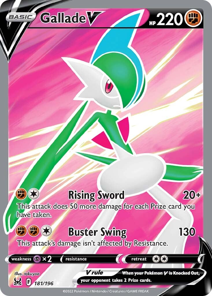 Gallade V (181/196) [Sword & Shield: Lost Origin] | Gear Gaming Bentonville